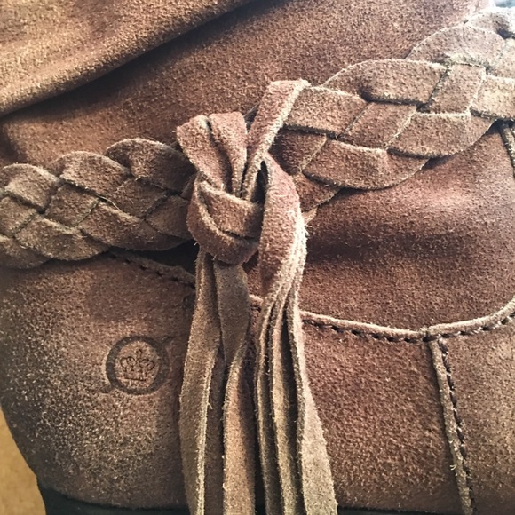 Born Cross Bootie in Distressed Taupe - Picture 3 of 8